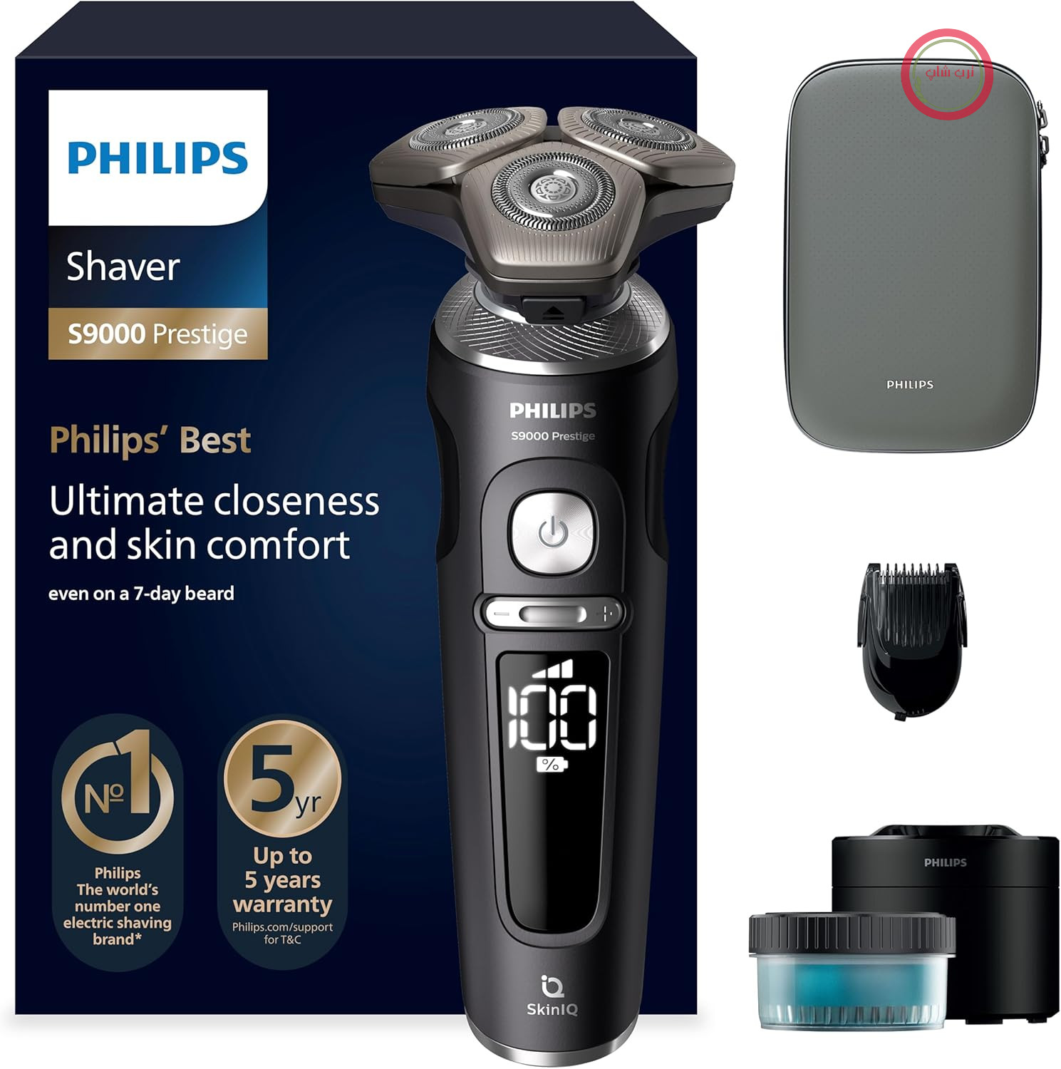 ریش تراش فیلیپس هلند سری 9000 پرستیژ مدل Philips SP9840/31